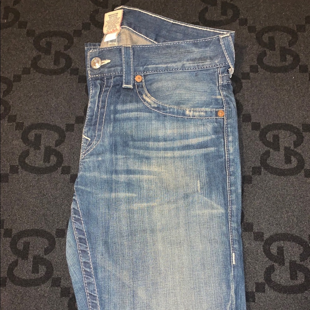True Religion Slim Straight Fit Jeans